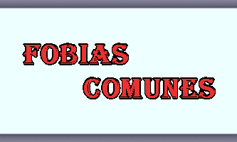 Fobias comunes