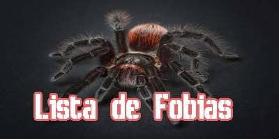 Lista de Fobias