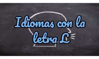 Idiomas con la letra L