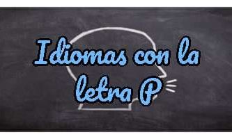 Idiomas con la letra P