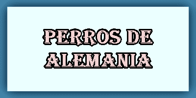 Perros de Alemania